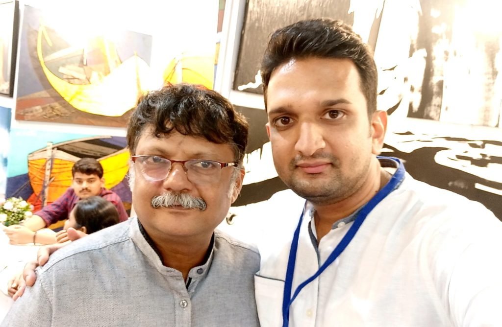 23. With the famous artist & actor Mr. Atul Srivastava, MAF 2018.