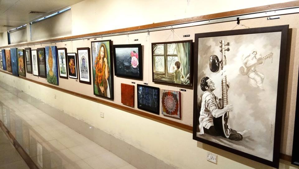 Glimpse of the exhibition.